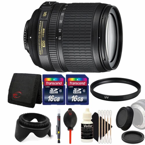 Nikon Af S Dx Nikkor 18 105mm Lens With Accessory Bundle For Nikon D50 D5100 1 Ralphs