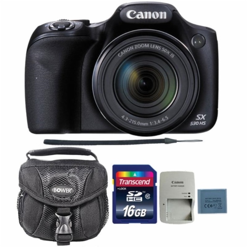 Canon Powershot Sx530 Hs 16mp Digital Camera With 16gb Memory Card