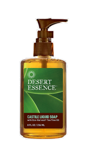 Desert Essence Castile Liquid Soap Perspective: front