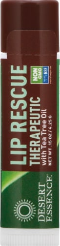 Desert Essence Organics Lip Rescue Therapeutic Perspective: front