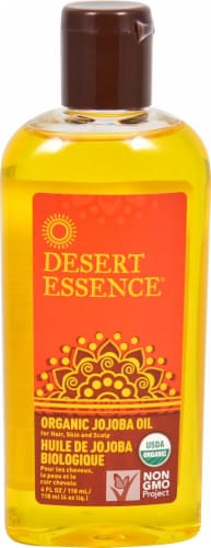 Desert Essence  Organics Jojoba Oil Perspective: front