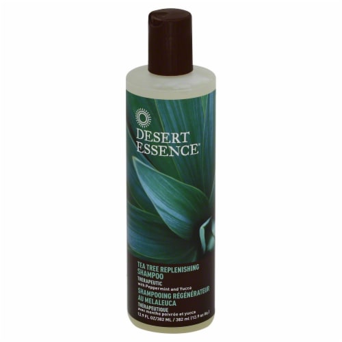Desert Essence Tea Tree Shampoo Perspective: front