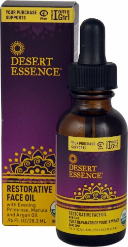Desert Essence  Restorative Face Oil Perspective: front