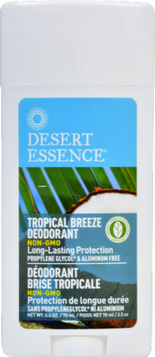 Desert Essence Tropical Breeze Deodorant Perspective: front