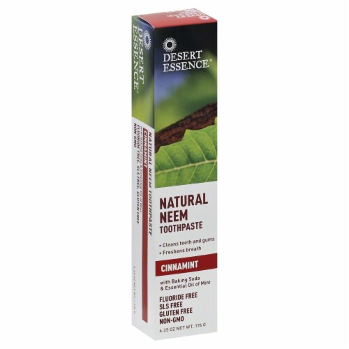 Desert Essence Natural Neem Tooth Paste Perspective: front