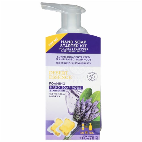 Desert Essence® Lavender Foaming Hand Wash Pods Perspective: front