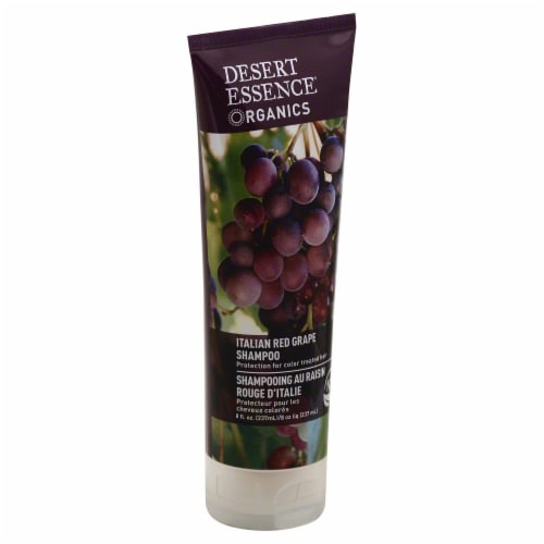 Desert Essence Italian Red Grape Shampoo Perspective: front