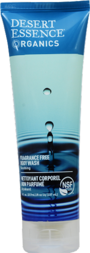 Desert Essence Organics Fragrance Free Body Wash Perspective: front