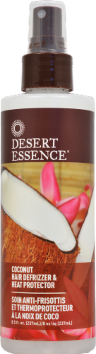Desert Essence Coconut Hair Defrizzer Perspective: front