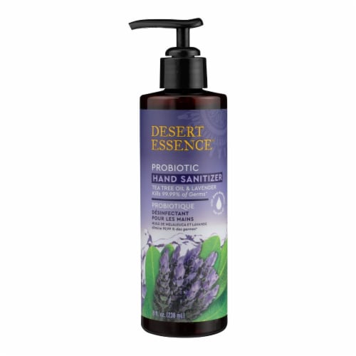 Desert Essence Tea Tree Oil Lavender Probiotic Hand Sanitizer 8 fl oz Kroger
