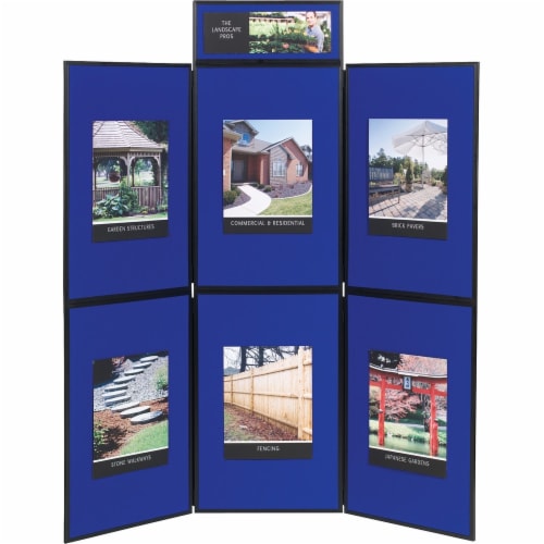 Quartet ShowIt! Display Board SB93516Q Perspective: front