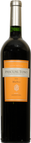 Pascual Toso Malbec Perspective: front