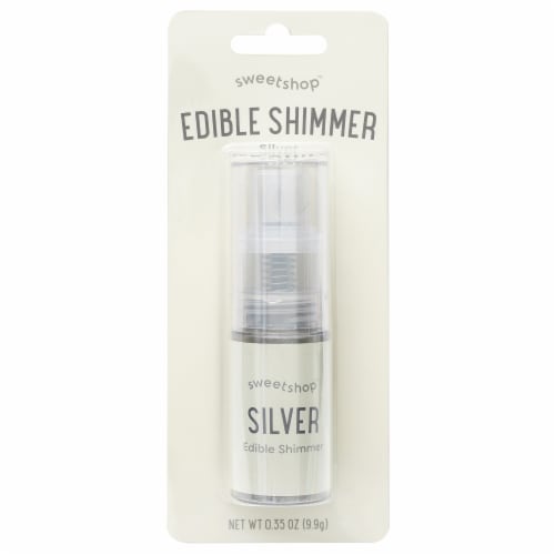 Sweetshop™ Ediable Shimmer Silver Perspective: front