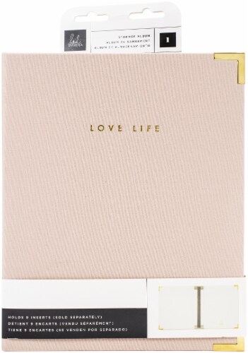 Heidi Swapp Storyline Chapters Album 8 X10 -Blush Perspective: front