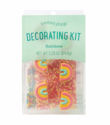Sweetshop™ Decorating Kit Rainbow Perspective: front