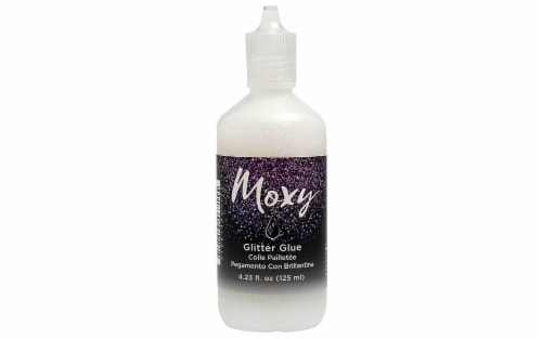 AMC Moxy Glitter Glue 4.23oz Iridescent Perspective: front