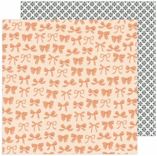 Maggie Holmes Garden Party Double-Sided Cardstock 12 X12 -Beautiful Bows Perspective: front
