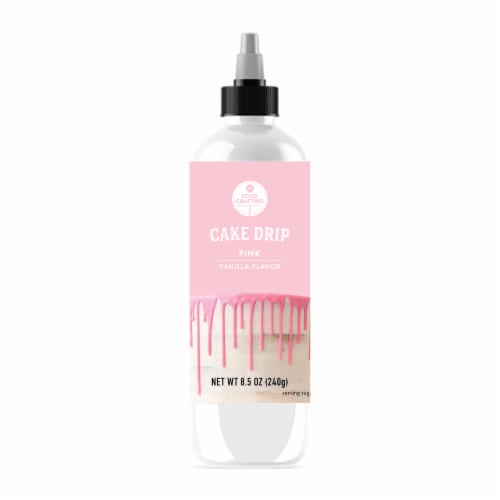 AC Food Crafting Pink Vanilla Flavor Cake Drip Perspective: front