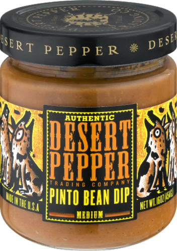 Desert Pepper Trading Company Medium Pinto Bean Dip Perspective: front