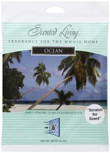 PuraFilter Scented Living Ocean Air Filter Fragrance Perspective: front
