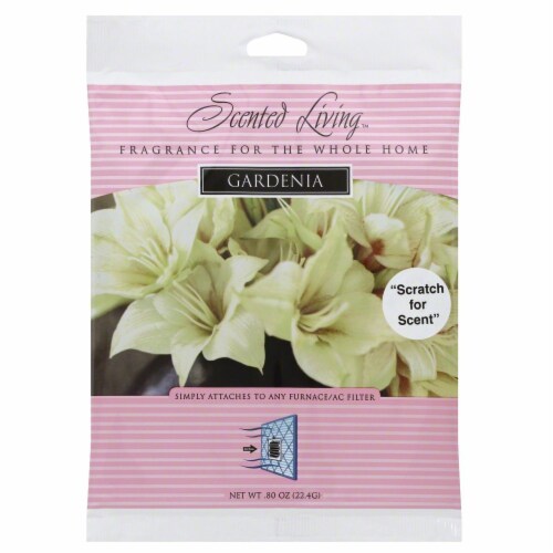 Scented Living Gardenia Air Filter Fragrance Perspective: front