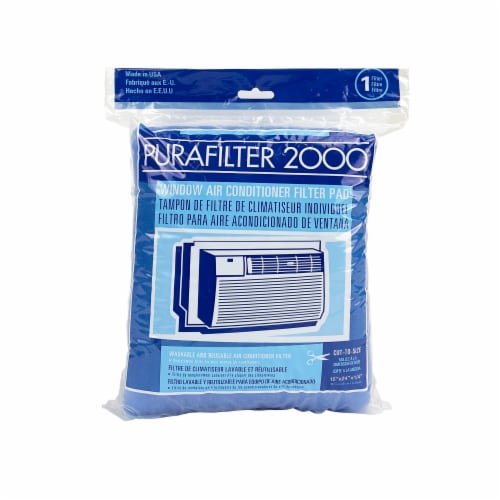 PuraFilter 2000 Window Air Conditioner Filter Pad Perspective: front