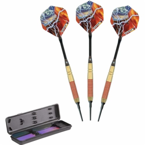 Elkadart 17 g Storm Soft Tip Darts Red Rings, 1 - Dillons Food Stores