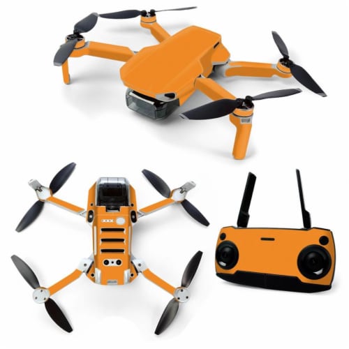 MightySkins DJMAVMIN-Solid Orange Skin for DJI Mavic Mini Portable