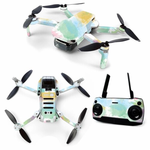 MightySkins DJMAVMIN Watercolor White Skin Decal Wrap for DJI