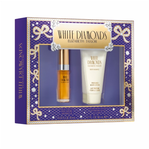 Elizabeth Taylor White Diamonds 2pc Gift Set for Women Perspective: front