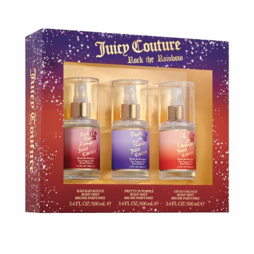 Juicy Rock the Rainbow 3pc Fragrance Gift Set Perspective: front