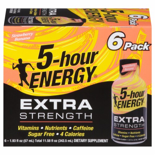 5 Hour Energy Drink - Strawberry Banana Perspective: front