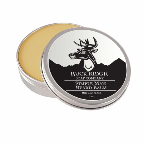 Buck Ridge Soap SIMPLEMANBALM Simple Man Beard Balm, 1 - Metro Market