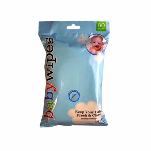 Kole Imports GE513-9 Baby Wipes - 60 per Pack - Pack of 9 Perspective: front