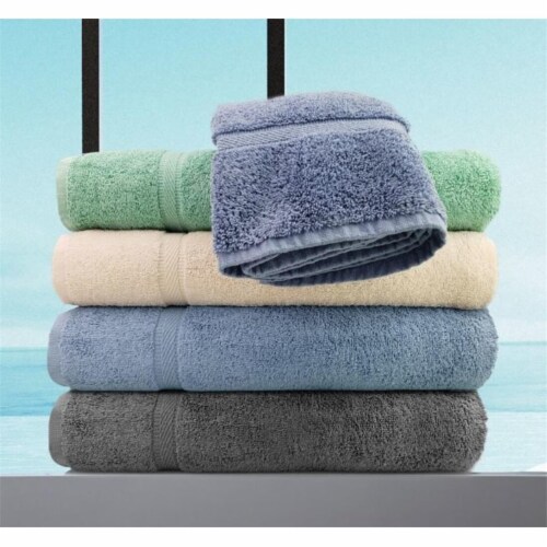 Rifz GOI131312BN GOI Collection Washcloths, Bone - Pack of 12 Perspective: front