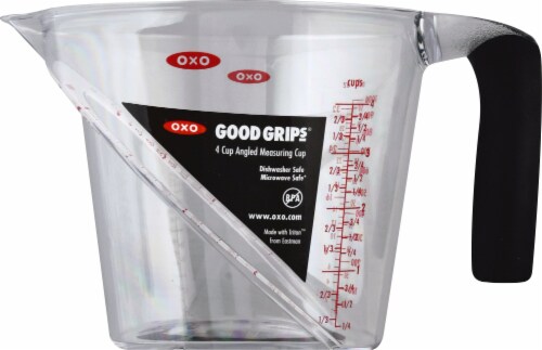 OXO Good Grips Angled Measuring Cup - Clear Perspective: front