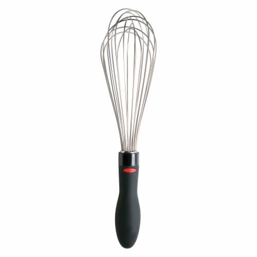 OXO Soft Works Balloon Whisk - Black/Silver Perspective: front
