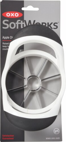 OXO SoftWorks® Apple Divider and Corer - Black Perspective: front