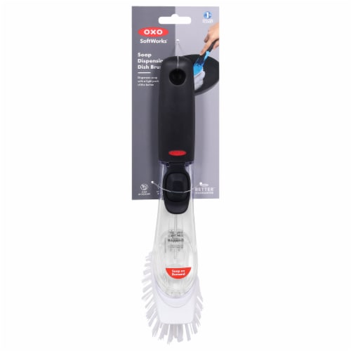 OXO Softworks Soap Dispensing Dish Cleaning Brush 