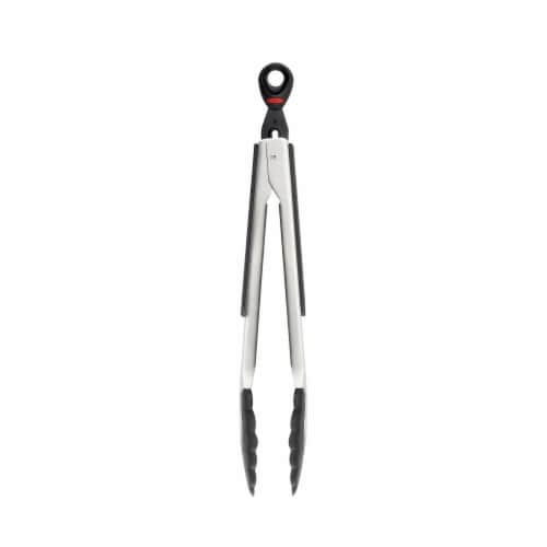 OXO Softworks Tongs with Nylon Perspective: front