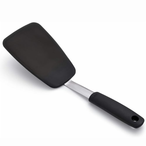 OXO Good Grips Silicone Flexible Large Turner - Black Perspective: front