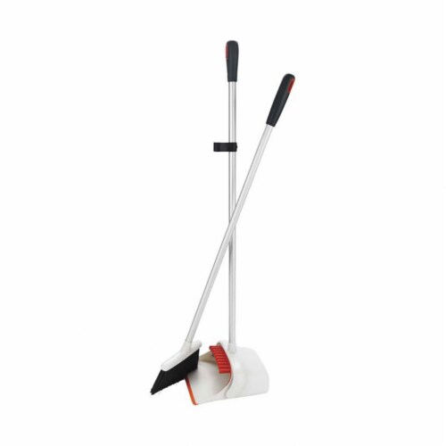 WBM Home Broom and Dustpan Set for Home, Fine Long Bristles, Multi