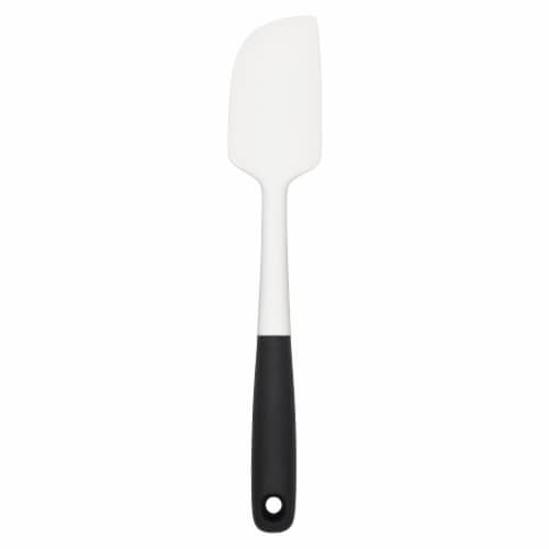 OXO Good Grips Silicone Spatula - White/Black Perspective: front