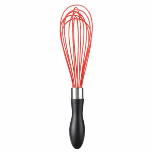 OXO Good Grips Silicone Balloon Whisk - Red Perspective: front
