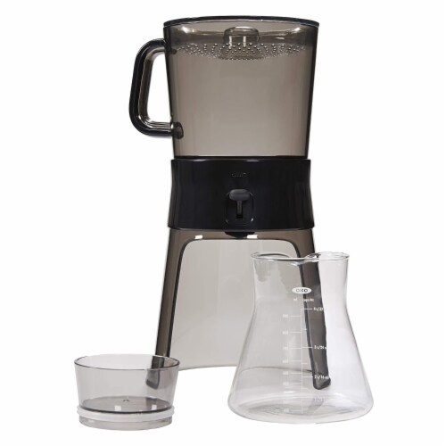 OXO 1272880 Portable 32 oz Hot or Cold Brew Coffee Maker with Glass Carafe  719812037288