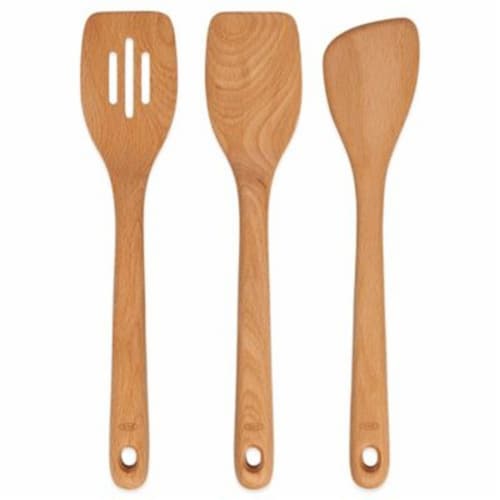 OXO Good Grips Wooden Turner Set - Natural Perspective: front