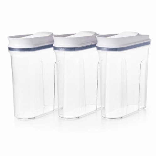 OXO Good Grips POP Cereal Dispenser - Clear/White, 3 pk - Kroger