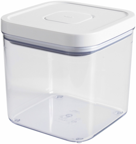 OXO Soft Works POP Food Storage Container - Clear/White, 2.6 qt - Baker's