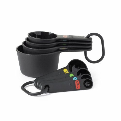 OXO Softworks® Measuring Cups & Spoons Set - Black Perspective: front