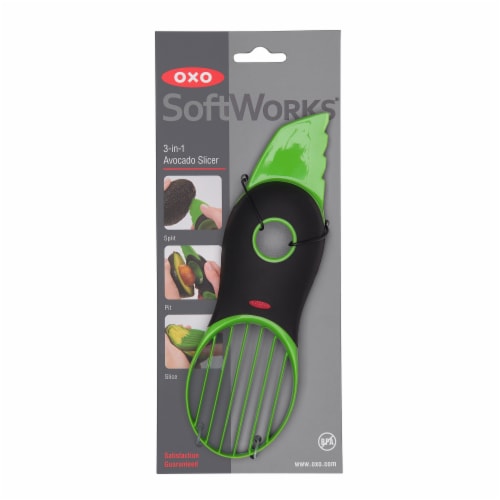 OXO SoftWorks® 3-In-1 Avocado Slicer - Green Perspective: front